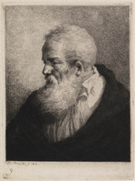 KG 14092
<br/>
Oude man met baard naar links
<br/>
<em>Plonski, Michal (1778-1812)</em>